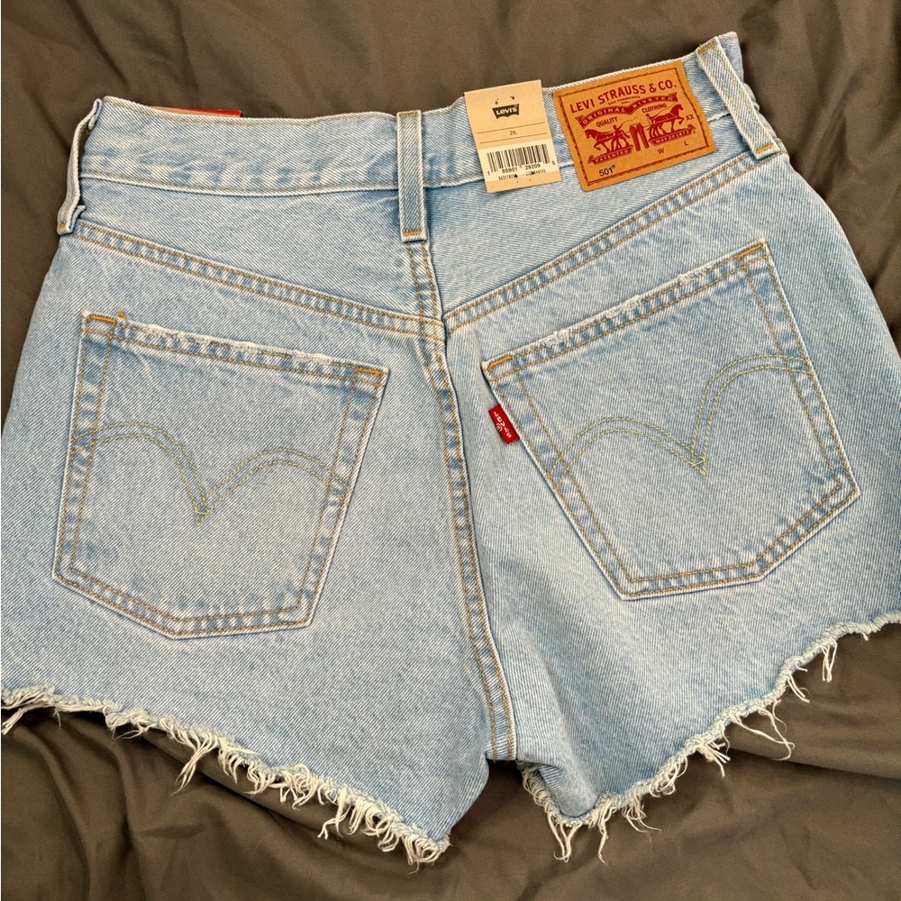 Levi 501 Shorts Size 26 NWT